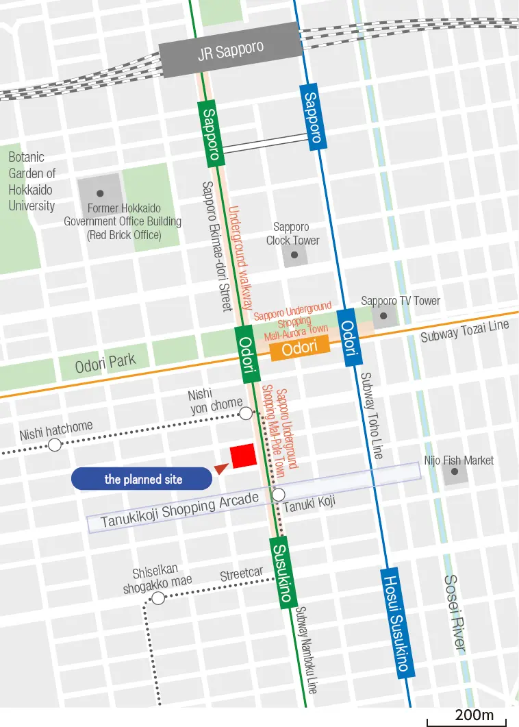 Map of Building’s Location