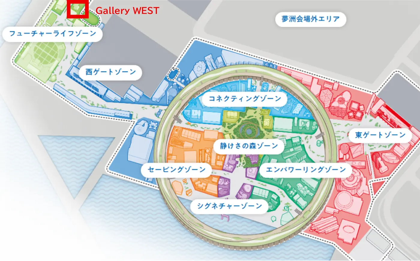 Gallery WEST, Site of Expo 2025
